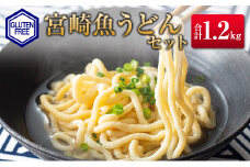 ◆宮崎魚うどんセット　(合計1.2kg)