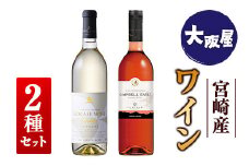 □【大阪屋】宮崎産ワイン　2種セット