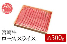 宮崎牛ローススライス(約500g)_M055-006_01