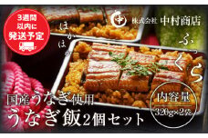 うなぎ飯2個セット(320g×2袋) 冬うなぎ_M069-005_02