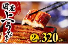 国産うなぎ蒲焼2尾(計320g以上) 鰻蒲焼 ウナギ蒲焼用たれ さんしょうのセット(うなぎ1尾160g以上の鰻2尾からなるウナギの詰め合わせ) | 冬うなぎ 鰻 うなぎ ウナギ 国産 鰻蒲焼き 蒲焼き うな重 ひつまぶし タレ 冷凍 2尾 贈答 化粧箱入り 簡単調理 丑の日 ご褒美 記念日 |_M040-015