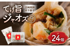 てげ旨ジャオズ【白】3食分（24個入）_M276-001