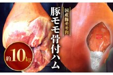 豚モモ骨付ハム_M009-006