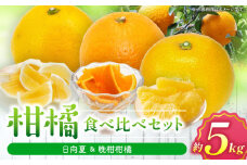 柑橘食べ比べセット5kg（日向夏＆晩柑柑橘）_M271-007