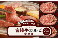 やみつきシリーズ宮崎牛カルビ定期便 宮崎牛 カルビ 定期便 3回 国産牛 宮崎 黒毛和牛 カルビ 定期 焼肉用 焼肉 BBQ 焼き肉 焼き肉用 バーベキュー キャンプ アウトドア カルビ焼肉 サシ 定期 最高級 肉 お肉 牛肉 牛 人気 おすすめ グルメ お取り寄せ 宮崎県 宮崎市 宮崎 _M243-T2309-1