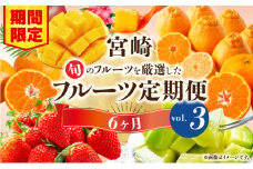 【期間・数量限定】旬のフルーツ6ヶ月定期便vol.3_M348-T005