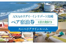 1泊2食付き ペア宿泊券(スーペリアツインルーム)_M355-003