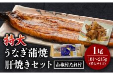 《2025年12月発送予定》国産うなぎ蒲焼(特大サイズ)・肝焼きセット_M069-015_01-dec