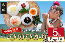 都城産ひのひかり5kg(5kg×1袋)_14-0401_(都城市) ヒノヒカリ 5キロ お米 おこめ 精白米 冷めてもおいしい 都城産