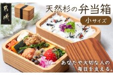 都城杉弁当箱(小)_MJ-E301_(都城市) 「杉」生産量日本一の宮崎県 木材加工のプロフェッショナルが作る見た目も機能も充実した純日本製の木製お弁当箱 職人の優れた技術と丁寧な仕事