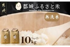 都城ふるさと米(ひのひかり)無洗米10kg_22-9001_(都城市) 都城産 ひのひかり 無洗米5㎏ 2袋