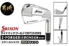 スリクソン Z-FORGEDII アイアン6本セット【ダイナミックゴールド DST シャフト】≪2023年モデル≫_ZE-C706-DG_(都城市) ゴルフクラブ スリクソン アイアン ダイナミックゴールド スチールシャフト