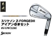 スリクソン Z-FORGEDII アイアン6本セット【ダイナミックゴールド DST シャフト】≪2023年モデル≫_ZE-C706-DG_(都城市) ゴルフクラブ スリクソン アイアン ダイナミックゴールド スチールシャフト