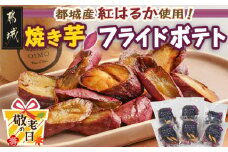【敬老の日】濃密な焼き芋をフライドポテトにしました！≪9月11日～15日お届け≫_13-L701-KG_(都城市) 都城産 紅はるか 焼き芋 フライドポテト 6パック おやつ おつまみ