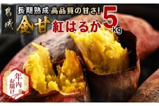 【年内お届け】都城産 長期熟成紅はるか 5kg≪2025年12月15日～31日お届け≫_AA-I202-HNY_(都城市) 都城産さつまいも 熟成紅はるか 5kg 長期熟成 スイーツ