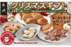 【☆クリスマス☆】～ヘキセンハウス～クリスマスギフト≪12月20日～23日お届け≫_12-C202-OJX_(都城市) スイーツ 個包装 焼菓子 クッキー セット お菓子 期間限定 クリスマス