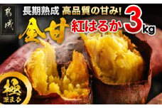 都城産 長期熟成紅はるか 3kg_LE-I201_(都城市) 都城産さつまいも 熟成紅はるか 3kg 長期熟成 スイーツ