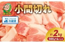 延岡よっとん 小間切れ 500g×4 計2kg N003-YB346