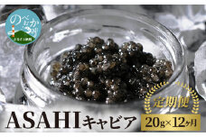 ASAHIキャビア20g×12ヶ月定期便 N032-YZH008