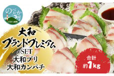 【大和海商】大和ブランドプレミアムSETブリカンパチ小分け刺身海の幸 N072-YA848