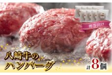 【贈答向け】八崎牛のハンバーグ120g×8個 N0105-YZB322