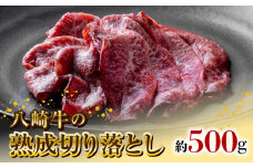 八崎牛の熟成の切り落とし約500g N0105-YA2240
