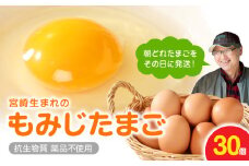 延岡産もみじ玉子30個 N033-YA0140