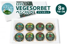 1215VEGESORBETﾍﾞｼﾞｿﾙﾍﾞ4種食べ比べｱｲｽｾｯﾄ N085-YZA733