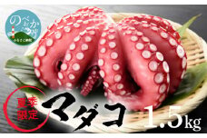 【夏季限定】マダコ(茹で)1.5Kg N014-YB342