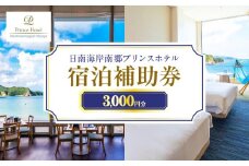 宿泊補助券 日南海岸 南郷プリンスホテル 3,000円分 旅行 ホテル 食事 利用券 リラックス 露天風呂 オーシャンビュー 家族 友人 カップル 人気 おすすめ 高級 贅沢 ご褒美 お祝い 記念日 絶景 日帰り 開放感 プライベート リゾート 宮崎県 日南市 送料無料_B100-20