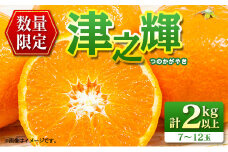 先行予約 津之輝 つのかがやき 2kg以上 (2kg×1箱) 希少 期間限定 数量限定 フルーツ 果物 くだもの 柑橘 みかん 令和8年発送 国産 食品 おすすめ デザート おやつ みかんジュース フルーツサンド ギフト 贈り物 贈答 おすそ分け 宮崎県 日南市 送料無料_A79-23