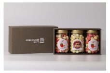 いちごみるくポップコーンギフトセット　90g×3個