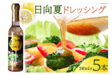 ドレッシング 日向夏 290ml(瓶)×5本 [ミツイシ 宮崎県 日向市 452060849] 調味料 柑橘 日向夏 詰め合わせ セット