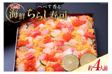へべす香る 日向ひょっとこ踊り寿司～すし源特製 海鮮ちらし寿司～ [すし源 宮崎県 日向市 452060978]