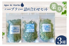 ハーブティー 詰め合わせ 薬草 セット 3種×各1袋 [Agua de Hierba 宮崎県 日向市 452060806] 茶 お茶 ハーブ 簡易包装 びわ よもぎ ヒュウガトウキ