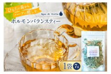 ハーブティー ホルモンバランス ティー 7g 1袋 [Agua de Hierba 宮崎県 日向市 452061177] ハーブ 茶 簡易包装 お茶 保存袋