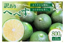【期間限定発送】 へべす 訳あり 宮崎 栽培期間中農薬不使用 露地へべす800g [かわの農園 宮崎県 日向市 452061173] 先行予約 家庭用 国産 ヘベス 訳アリ