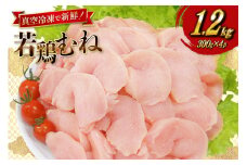鶏肉 むね肉 宮崎県産 若鶏 皮なし むね切身 300g 4p 計 1.2kg セット [TRINITY 宮崎県 日向市 452061350] 小分け むね 宮崎 胸 真空パック ムネ肉 胸 冷凍 肉