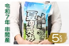 T-B1 ＜令和7年産＞宮崎県串間市産  超早場米「夏の笑み」5kg(5kg×1袋)【松田農産】