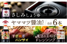 V-B1 創業昭和元年の串間の味！ヤママツ醤油セット(3種・合計6本)【松尾醸造場】