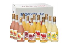 G-D1 驚きの果実感！トロピカルフルーツドリンク(合計12本・4種各720ml×3本、マンゴー、グァバ、パッションフルーツ、日向夏)【宮崎果汁】