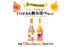 KU104 【定期便・全3回】驚きの果実感！グァバ・パッションフルーツドリンク２本セット(各720ml)×3回【宮崎果汁】