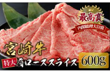KU424 宮崎牛 肩ローススライス 計600g（300g×2）