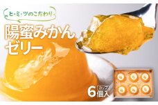 ひみつのこだわり！陽蜜みかんゼリーカップ6個セット＜1-12＞