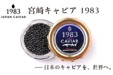 【12ヶ月定期便】宮崎キャビア MIYAZAKI CAVIAR 1983  20g×12か月 合計240g 国産「ジャパンキャビア」＜54-1＞