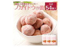 ノカイドウの蕾 3箱セット(温泉入浴券付き) 100g×3箱 1箱18個入り スノーボール風クッキー お菓子 お茶請け 焼き菓子 甘酒クッキー クッキー 温泉入浴券1枚付き 送料無料