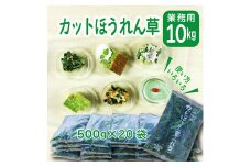 《大容量10kg》九州産 ほうれん草 業務用の冷凍法蓮草 [冷凍野菜 法連草 ワンストップオンライン] TF0590-P00019