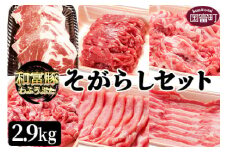 ＜和富豚 そがらしセット 2.9kg＞翌月末迄に順次出荷
