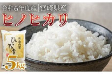 ＜宮崎県産米 ヒノヒカリ　5kg＞ 翌月末までに順次出荷【 コメ 米 お米 白米 ご飯 飯 炊き立て こめ ひのひかり 宮崎県 県産 粒 お茶碗 炊き込みご飯 おにぎり 主食 】