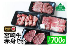 宮崎牛赤身セット700g